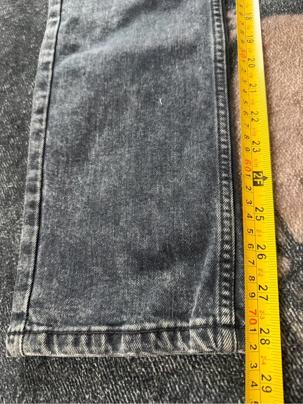 Levi's Slim Black Washed Jeans W28 L30